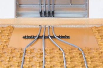 Schlüter STRENFG Wszechstronna płyta z wypukłościami do jastrychu BEKOTEC-EN-F - 1280 mm - 975 mm - 1 mm