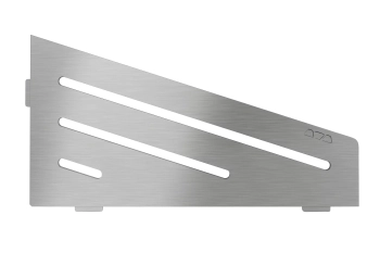 Schlüter STRSES3D10EB Wzór WAVE SHELF-E-S3 Stal nierdzewna szczotkowana - 150 mm - 295 mm - 4 mm