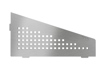 Schlüter STRSES3D3EB Wzór SQUARE SHELF-E-S3 Stal nierdzewna szczotkowana - 150 mm - 295 mm - 4 mm
