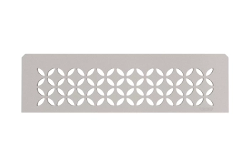 Schlüter STRSNS1D5TSBG Wzór FLORAL SHELF-N-S1 Aluminium z powłoką strukturalną beżowoszare - 300 mm - 87 mm - 4 mm