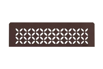 Schlüter STRSNS1D5TSOB Wzór FLORAL SHELF-N-S1 Aluminium z powłoką strukturalną brąz - 300 mm - 87 mm - 4 mm