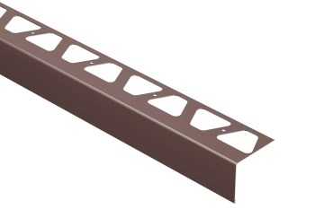 Schlüter STRRW150SB Proﬁl zakończeniowy w kształcie kątownika BARA-RW Czarnobrązowy - 2500 mm - 150 mm - 1.45 mm