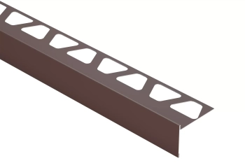 Schlüter STRRT12/65SB Profil zakończeniowy w kształcie litery T BARA-RT Czarnobrązowy - 2500 mm - 12 mm - 1.45 mm