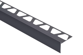 Schlüter STRRT20/50AG Profil zakończeniowy w kształcie litery T BARA-RT Antracytowoszary - 2500 mm - 20 mm - 1.45 mm