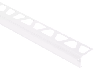 Schlüter STRRAK50BW Balkonowy profil brzegowy z okapnikiem BARA-RAK Biel brylantowa - 2500 mm - 50 mm
