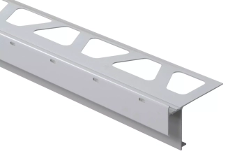 Schlüter STRRAKE21PG Balkonowy profil brzegowy z okapnikiem BARA-RAKE Szary pastelowy - 2500 mm - 53 mm - 21 mm