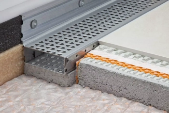 Schlüter STRTL4V2A110/200 Stal nierdzewna V2A, rynna perforowana, B = 110 mm TROBA-LINE-TL Stal nierdzewna - 2000 mm - 110 mm - 40 mm - 1.25 mm