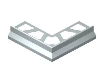 Schlüter STRE90/RKK15GM Narożnik zewnętrzny 90st BARA-RKK Szary metaliczny - 15 mm