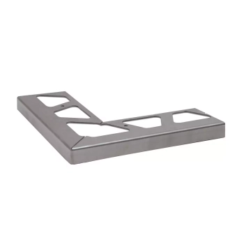 Schlüter STRE90/RW120E Narożnik zewnętrzny 90st, stal nierdzewna V2A BARA-RW - 120 mm - 1.25 mm