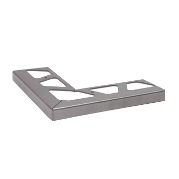 Schlüter STRE90/RW150E Narożnik zewnętrzny 90st, stal nierdzewna V2A BARA-RW - 150 mm - 1.25 mm