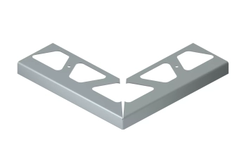 Schlüter STRE90/RW40GM Narożnik zewnętrzny 90st, aluminium barwnie powlekane BARA-RW Szary metaliczny - 40 mm - 1.45 mm