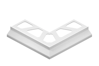 Schlüter STRE90/RKB3BW Narożniki zewnętrzne i wewnętrzne 90st/135st i łączniki BARA-RKB Biel brylantowa - 3 mm