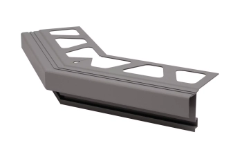 Schlüter STRE135/RTK30GM Narożnik zewnętrzny 135st BARA-RTK Szary metaliczny - 30 mm
