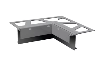 Schlüter STRI90/RAKE18GM Narożnik wewnętrzny 90st BARA-RAKE Szary metaliczny - 18 mm