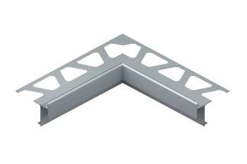 Schlüter STRI90/RAKEG10GM Narożnik wewnętrzny 90st BARA-RAKEG Szary metaliczny - 10 mm
