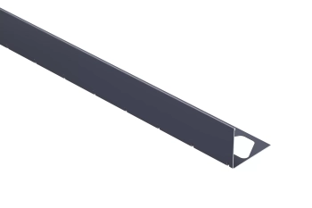 Schlüter STRRWL75AG Proﬁl zakończeniowy w kształcie kątownika BARA-RWL Antracytowoszary - 2500 mm - 75 mm - 1.45 mm