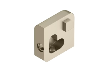 Schlüter STREV/J100AT Narożnik zewnętrzny z kątem 90st, pełne aluminium JOLLY-AE Aluminium anodowane matowe tytan - 10 mm