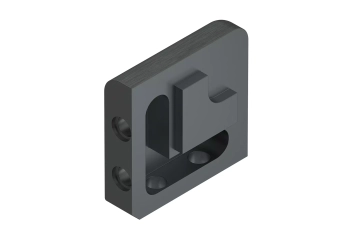 Schlüter STREV/J125AGRB Narożniki zewnętrzne z kątem 90st i łączniki JOLLY-AE Aluminium anodowane szczotkowane grafitowe - 12.5 mm