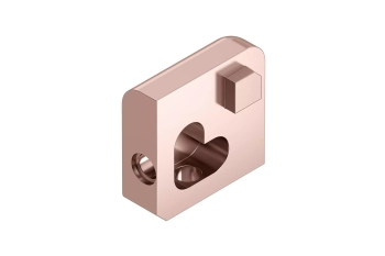 Schlüter STREV/J60AKG Narożniki zewnętrzne z kątem 90st i łączniki JOLLY-AE Aluminium anodowane połysk miedź - 6 mm