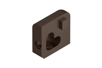 Schlüter STREV/J80ABGB Narożnik zewnętrzny z kątem 90st, pełne aluminium JOLLY-AE Aluminium anodowane szczotkowane brąz antyczny - 8 mm