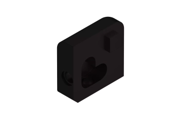 Schlüter STREV/J100SB Narożnik zewnętrzny z kątem 90st, aluminium barwnie lakierowane JOLLY-AC Czarnobrązowy - 10 mm