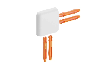 Schlüter STREV/J140MBW Narożnik zewnętrzny z kątem 90st, aluminium barwnie lakierowane JOLLY-AC Biel brylantowa matowa - 14 mm