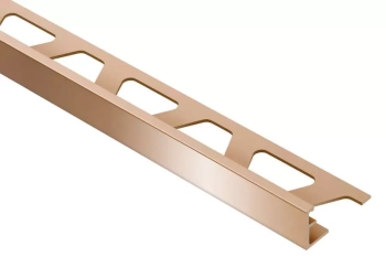 Schlüter STRA60AKG Profil wykończeniowy z anodowanego aluminium SCHIENE-AE Aluminium anodowane połysk miedź - 2500 mm - 6 mm