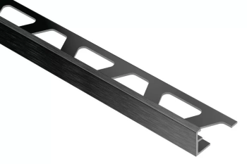 Schlüter STRA80AGRB Profil wykończeniowy z anodowanego aluminium SCHIENE-AE Aluminium anodowane szczotkowane grafitowe - 2500 mm - 8 mm