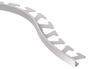 Schlüter STRR/AE20 Profil wykończeniowy z anodowanego aluminium SCHIENE-AE Aluminium anodowane – naturalne matowe - 2500 mm - 2 mm