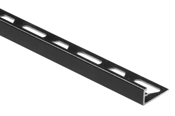 Schlüter STRA30MGS Profil zakończeniowy z malowanego proszkowo aluminium SCHIENE-AC Grafitowoczarny matowy - 2500 mm - 3 mm