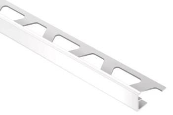 Schlüter STRA60BW Profil zakończeniowy z malowanego proszkowo aluminium SCHIENE-AC Biel brylantowa - 2500 mm - 6 mm