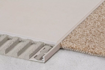 Schlüter STRA60RB Profil zakończeniowy z malowanego proszkowo aluminium SCHIENE-AC Brąz sarni - 2500 mm - 6 mm