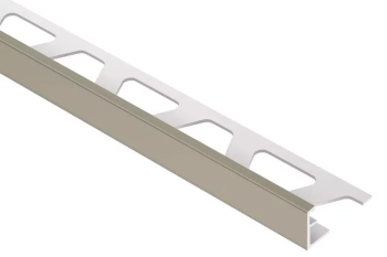Schlüter STRA80G Profil zakończeniowy z malowanego proszkowo aluminium SCHIENE-AC Szary - 2500 mm - 8 mm