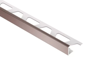 Schlüter STRA80RB Profil zakończeniowy z malowanego proszkowo aluminium SCHIENE-AC Brąz sarni - 2500 mm - 8 mm