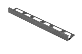 Schlüter STRA80TSG Dekoracyjny profil zakończeniowy z powłoką TRENDLINE SCHIENE-TS Aluminium z powłoką strukturalną szare - 2500 mm - 8 mm