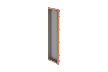 Schlüter STRDN3TSBG Wnęka do ścian – stylowa i praktyczna DESIGN-NICHE Aluminium z powłoką strukturalną beżowoszare - 1200 mm - 300 mm - 1.5 mm