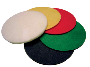 WOLFF Pady czyszczące fi 410/20mm brązowy 5 szt / op - Pady czyszczące fi 410/20mm 55 szt / szty 5 szt / op - Pady czyszczące fi 410/20mm 55 szt / szt