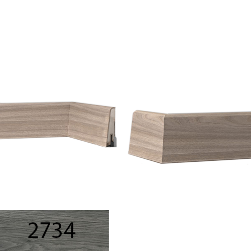Doellken Usl60 Clip 2734 Dąb Palony  Szary 2,5m 2734