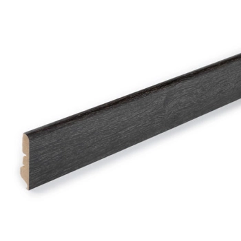 Listwa przypodłogowa, prosta - modern plank 9 mm, domestic elegance Listwa przyścienna do parkietu Pergo™ PGPSK03869 Dąb czarny pieprz - Listwa - 2400 mm - 14 mm - 77 mm