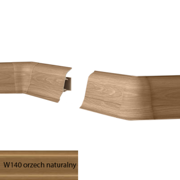 Listwa przypodłogowa Doellken Slk50 Orzech Naturalny 50X25X2,5m W140