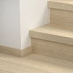 Laminowane nakładki na schody - Eligna Quick-Step QSSTRBEL03574 Dąb Estate beżowy - 1330 mm - 79 mm - 59 mm