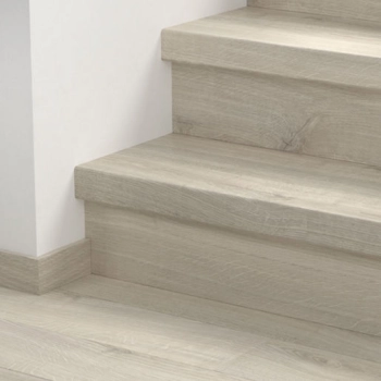 Laminowane nakładki na schody - Eligna Quick-Step QSSTRBEL03580 Dąb Newcastle szary - 1330 mm - 79 mm - 59 mm