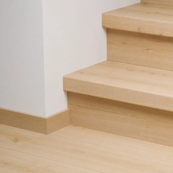Laminowane nakładki na schody - Impressive Quick-Step QSSTRBIM08254 Dąb bawełniany - 1330 mm - 113 mm - 59 mm