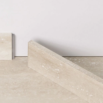 Listwa przypodłogowa średnia Pergo™ PGVFCPSK49239MT Szarobeżowy Trawertyn - Listwa - 856 mm - 12 mm - 70 mm