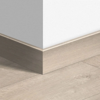 Listwa przypodłogowa parkietowa Quick-Step QSPSKR01857 Dąb ze śladami cięcia piłą beżowy - Listwa - 2400 mm - 14 mm - 77 mm