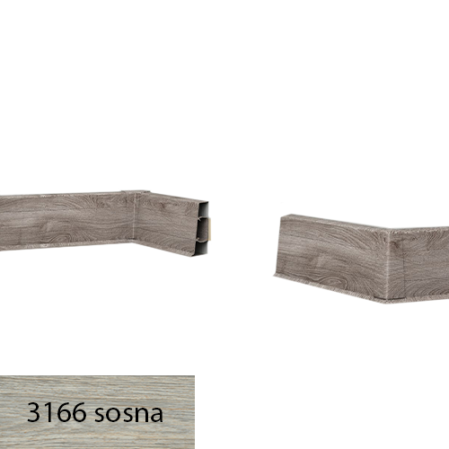 Listwa przypodłogowa Doellken "Q" 3166  60X25X2,5m