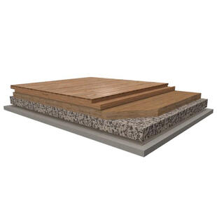 Wykładzina PVC Tarkett™ 1026004 Multiflex M Sport Tarflex Birch 9Mm - 2281 mm - 194 mm