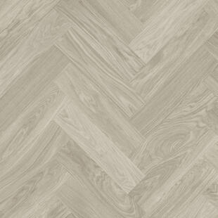 Wykładzina PVC Tarkett™ 206074719 Safetred Wood Herringbone Grey White - Rolka - 20 m - 2 m