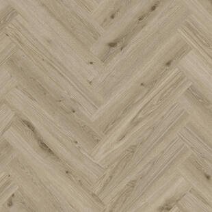 Tarkett™ 280043007 Herringbone Rigid (Ze Zintegrowanym Podkładem) Delicate Oak Warm Grey - Panel - 146 mm - 730 mm