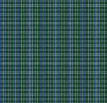 Wykładzina dywanowe FORBO 590037FR Plaid Evergreen Flotex Vision FR - Rolka - 4.3  mm